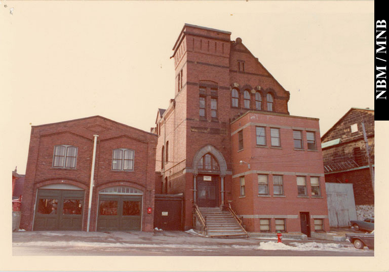 Saint John City Police Station and Jail on King Street East, Saint John, New Brunswick