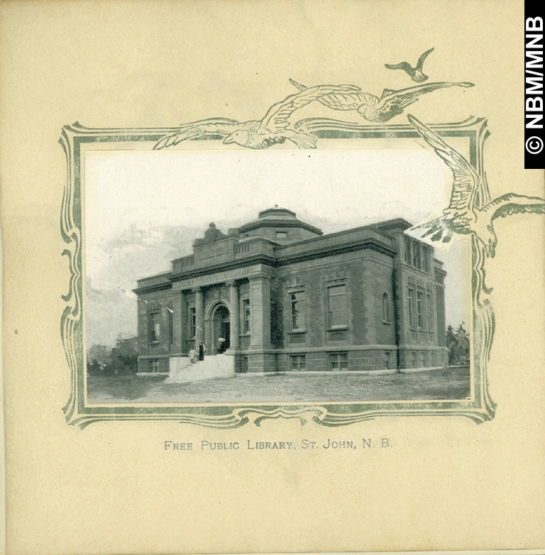 "Free Public Library", Saint John, New Brunswick