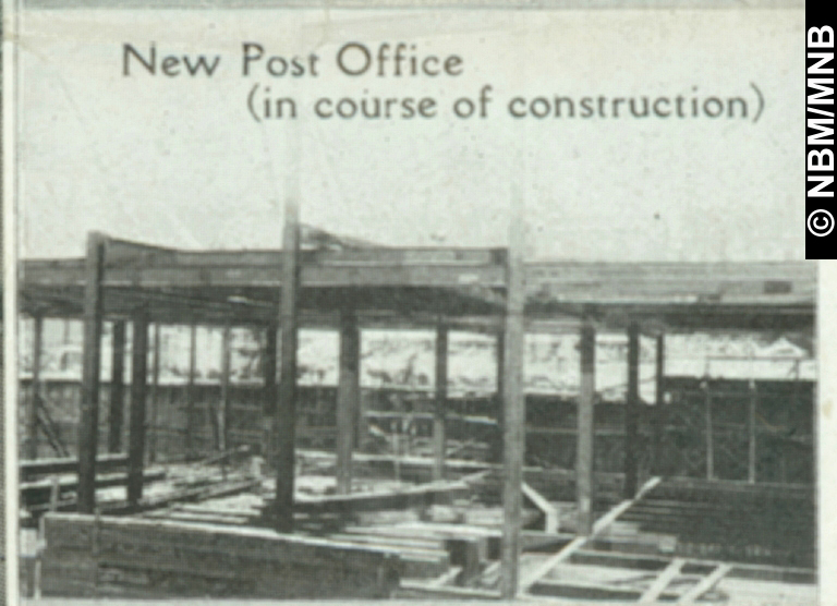 The New Post Office, in Course of Construction, Saint John, New Brunswick
