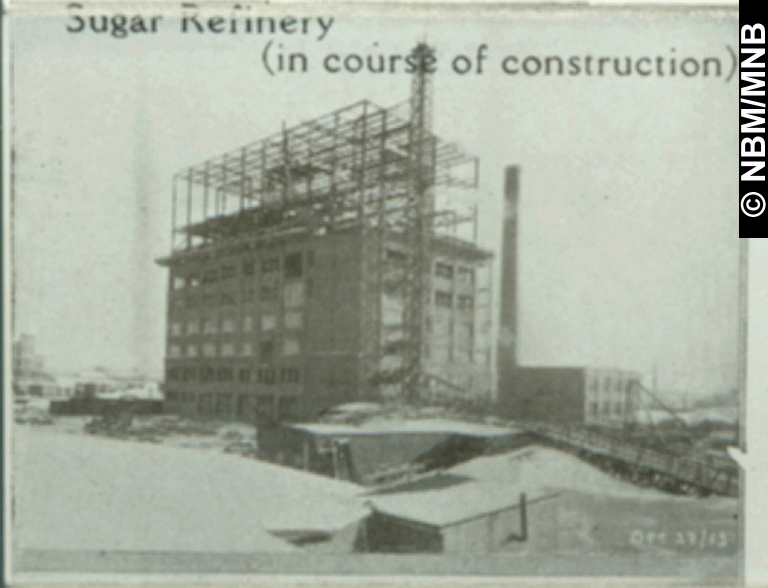 Sugar Refinery, in Course of Construction, Saint John, New Brunswick