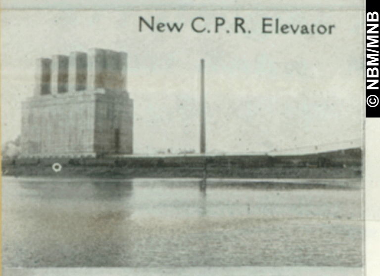 New C. P. R. Elevator, Saint John, New Brunswick