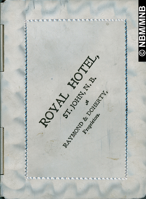 Royal Hotel, The Raymond & Doherty Company Limited, Saint John, New Brunswick