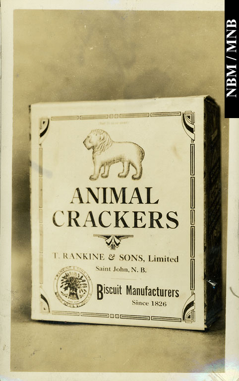 Animal Crackers, T. Rankine & Sons Limited, Biscuit Manufacturers, Saint John, New Brunswick