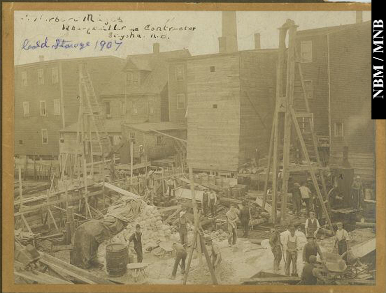 Construction of the Cold Storage Plant by S. Herbert Mayes, Contractor, Main Street, Saint John, New Brunswick