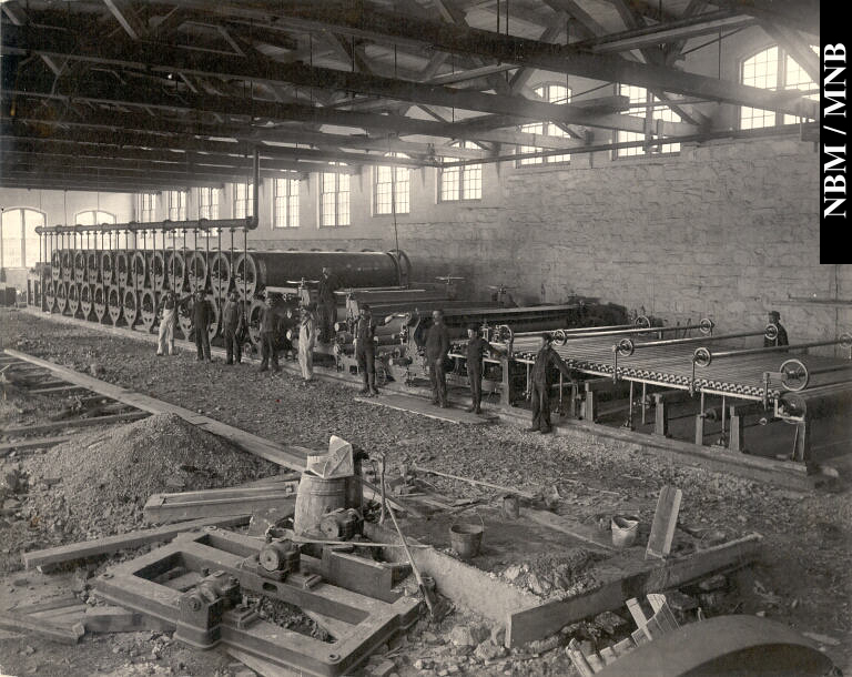 Interior of the Cushing Sulphite Fibre Company Limited at Union Point, Saint John, New Brunswick