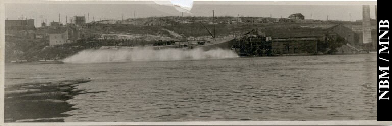 Launching of the Randfontein, Strait Shore, Saint John, New Brunswick