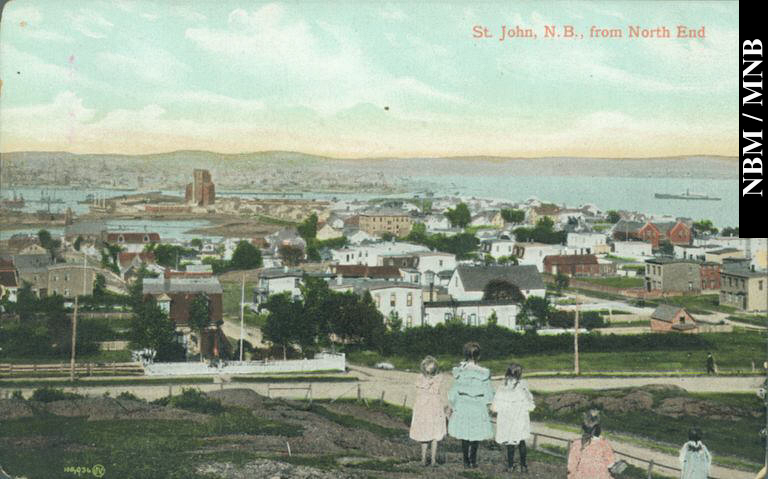 View of the North End, Saint John, New Brunswick