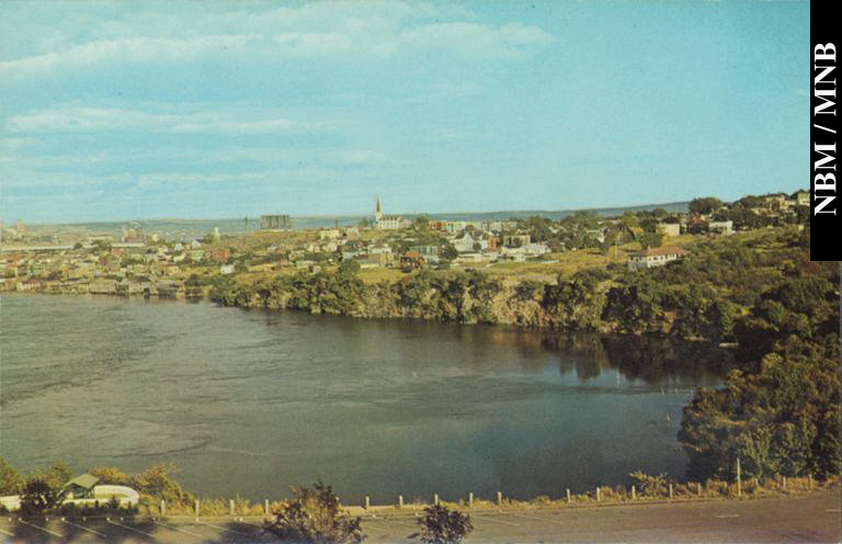 City of Lancaster from Reversing Falls, Saint John, New Brunswick
