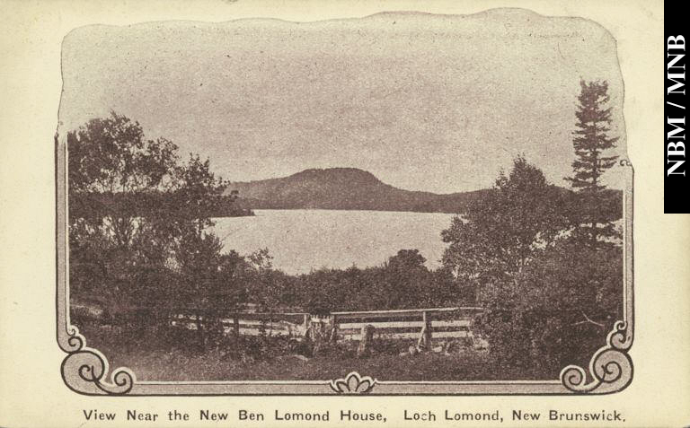 View near the New Ben Lomond House, Loch Lomond, Saint John, New Brunswick