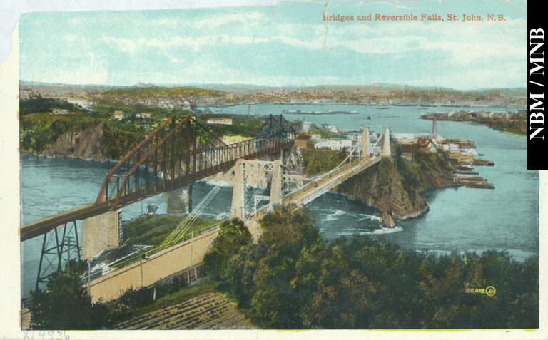 Bridges at Reversible Falls, Saint John, New Brunswick