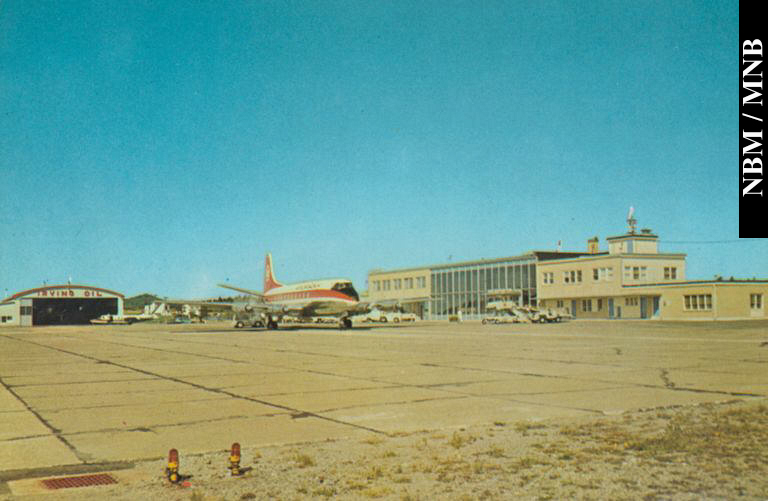 Air Canada Viscount Prepares for Departure at Saint John Airport, Saint John, New Brunswick
