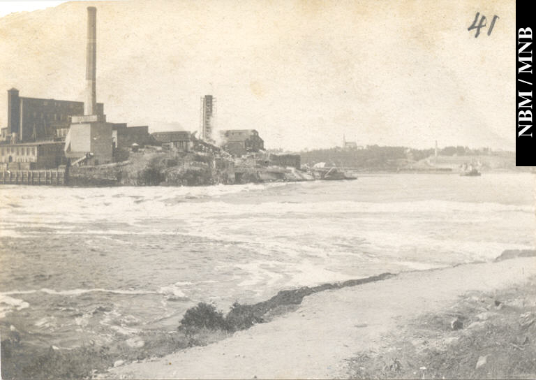 Mill at Union Point and Reversing Falls, Saint John, New Brunswick